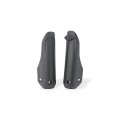 CNC Racing Carbon Fiber Front Fork Leg Protectors (pair) for the Ducati Hypermotard 698 Mono CNC Racing Carbon Fiber Front Fork Leg Protectors (pair) for the Ducati Hypermotard 698 Mono